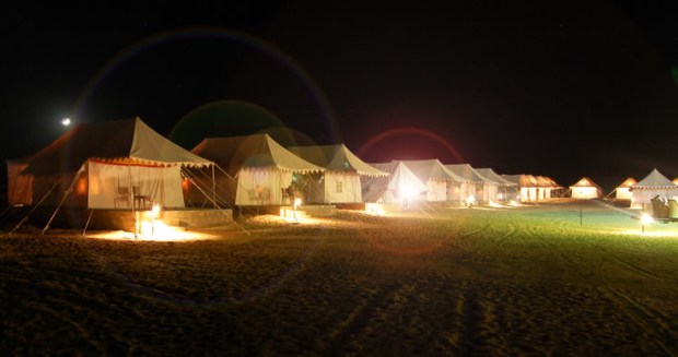 The desert camp in Jaisalmer where we'll be staying over Christmas