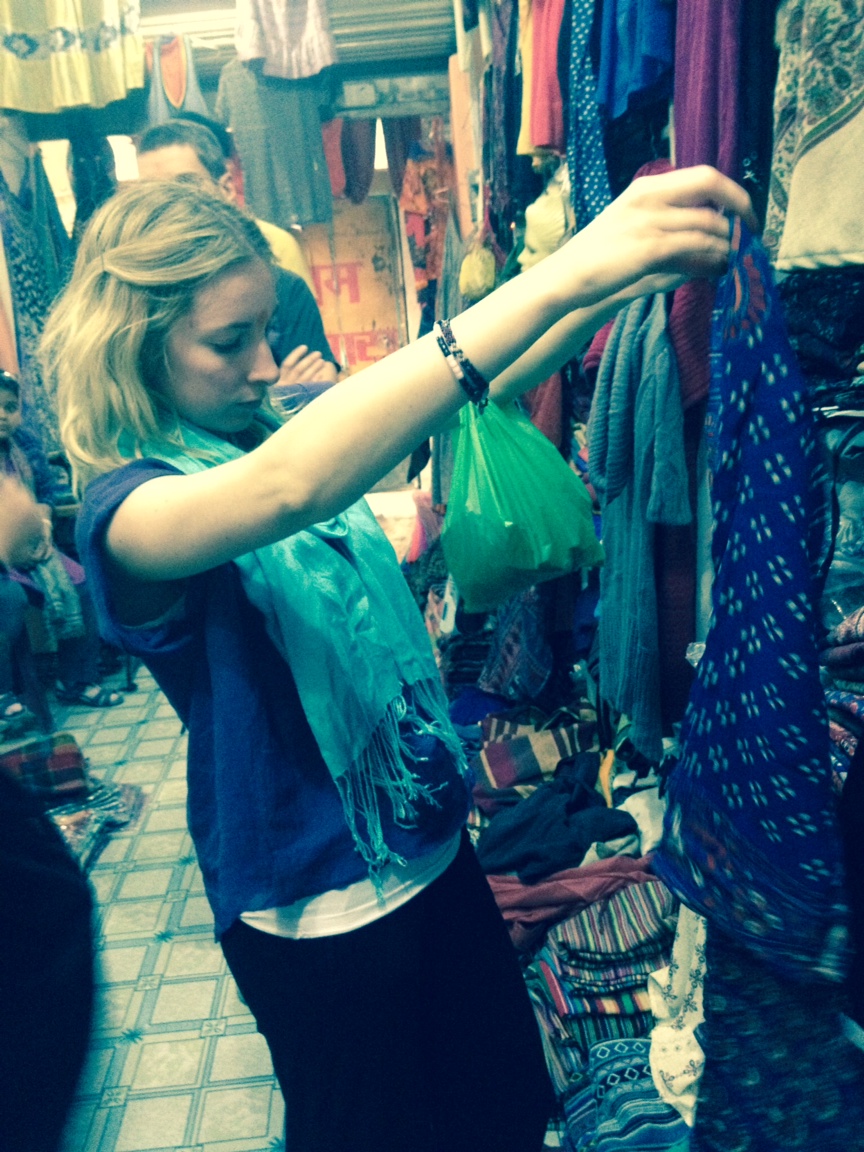 Shopping in Varanasi India