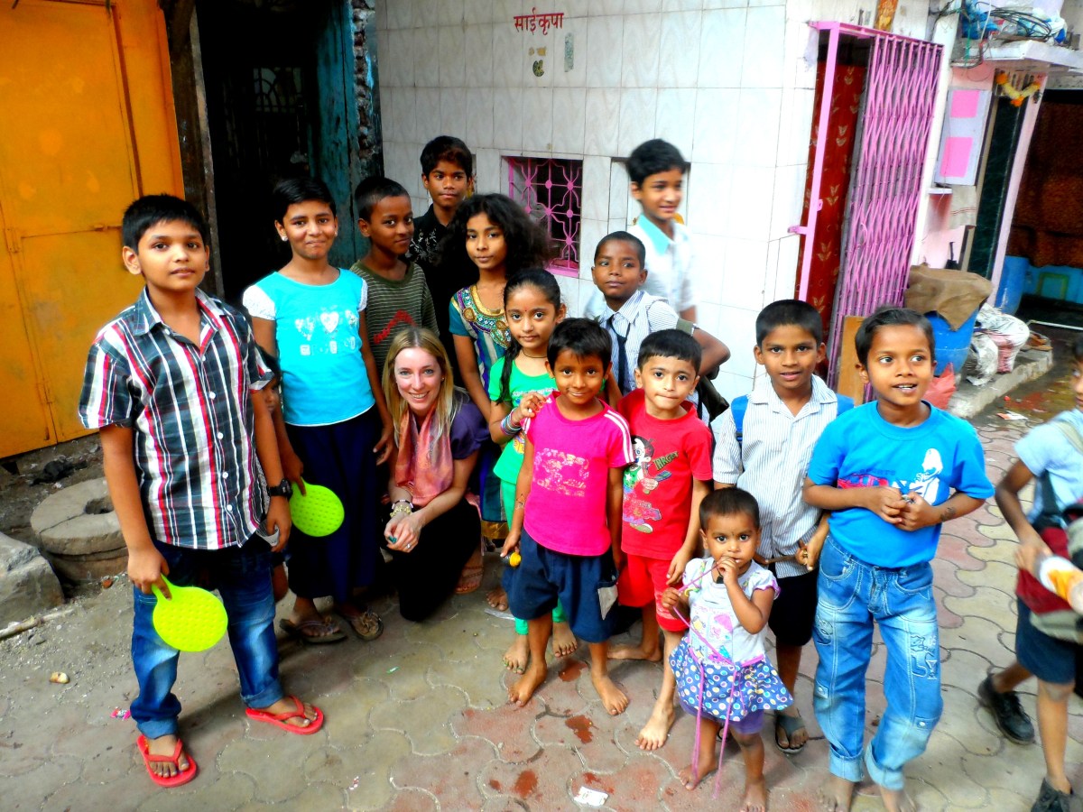 Slums in Mumbai India