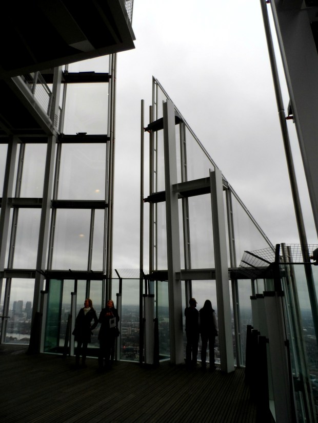 Level 72 all open and windy at the top