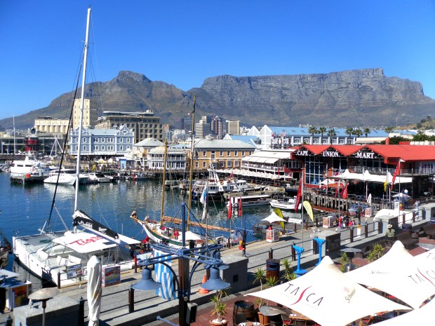 Overlooking Table Mountain at the V&A Waterfront
