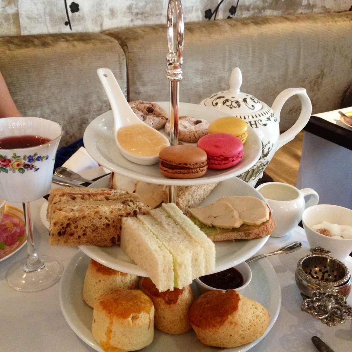 Afternoon tea at Hush