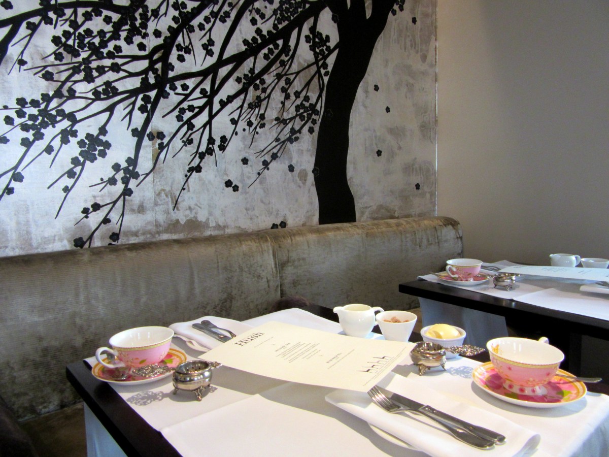 Afternoon tea at Hush