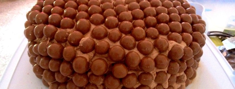 Malteser chocolate cake