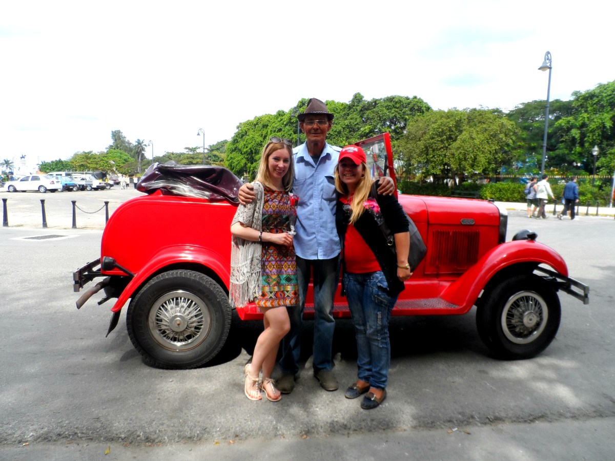Vintage car Havana Cuba