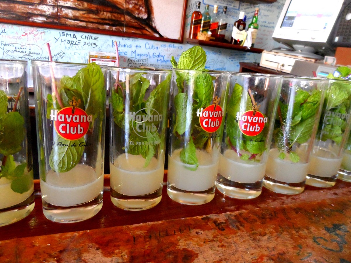 Mojito La Bodeguita del Medio Havana Cuba