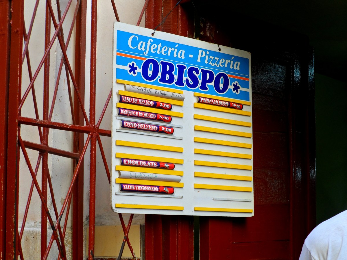 Street food Havana Cuba