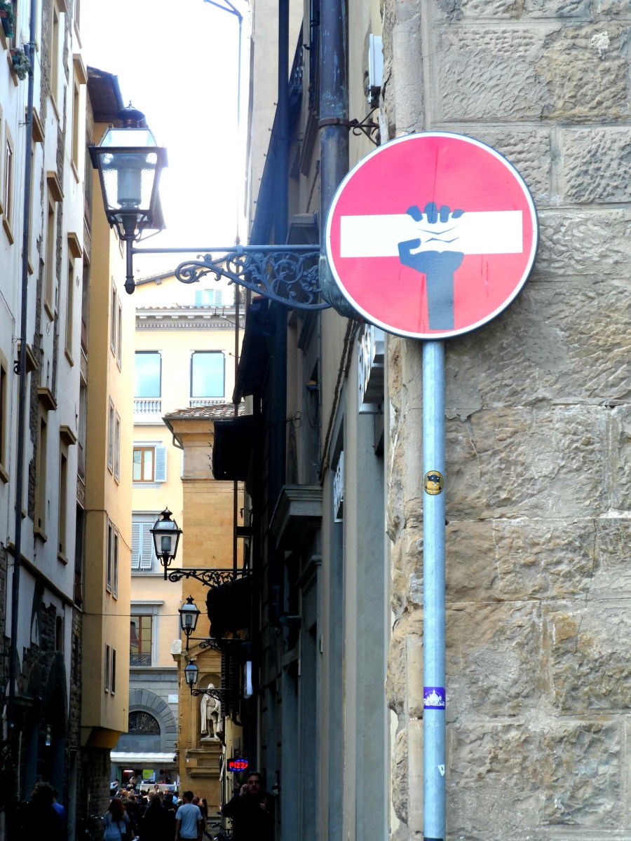 Street art in Florence
