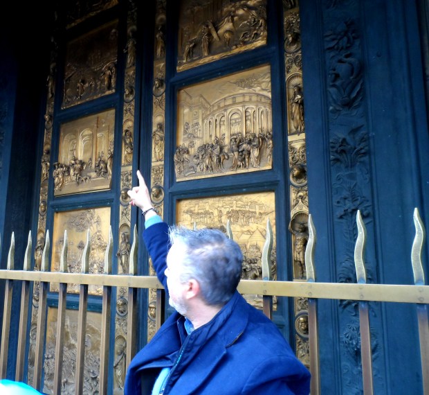 Baptistry doors in Florence