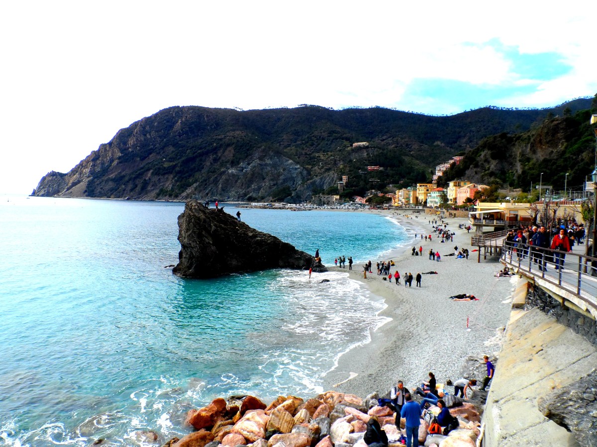 Beach in Cinque Terre