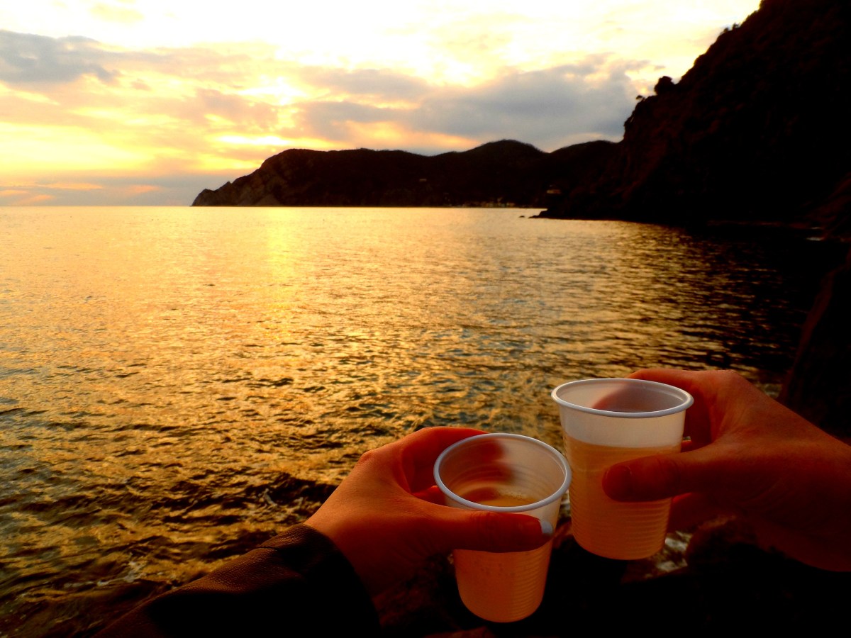 Sunset Cinque Terre