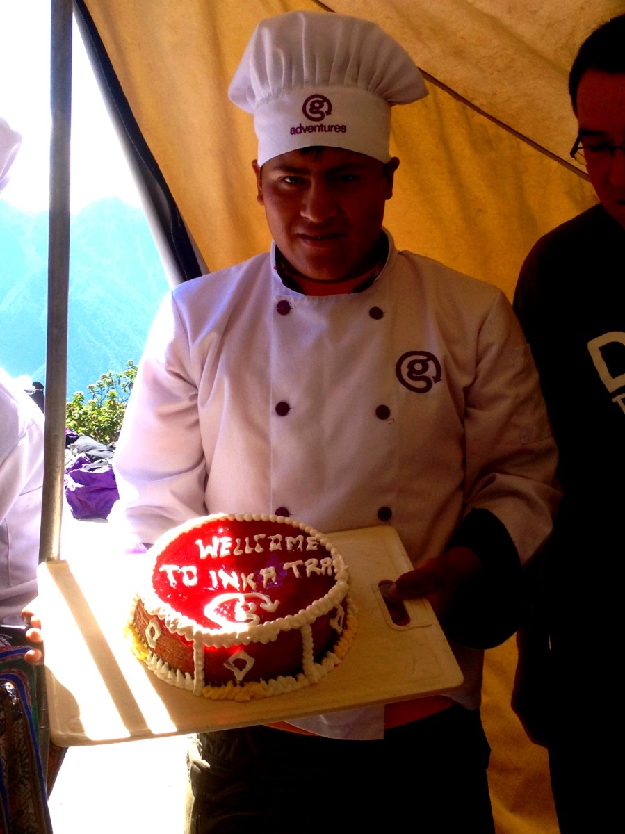 Food on the Inca Trail