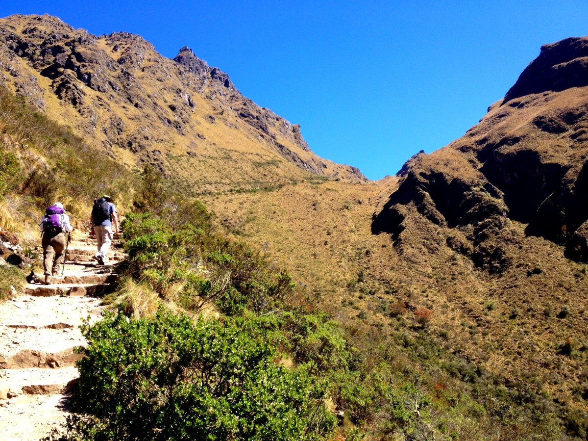 Climbing Dead Woman's Pass