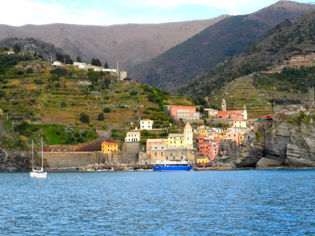 Ferry in Cinque Terre