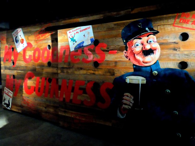Advertising at the Guinness Storehouse