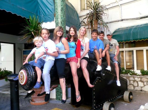 Family in Gibraltar