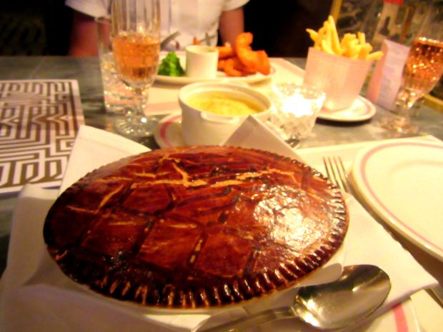 Chicken Mushroom and Champagne Pie Bob Bob Ricard