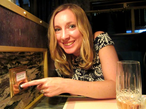 Press for champagne Bob Bob Ricard