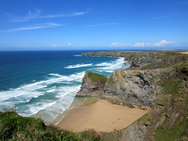 Bedruthan Steps Cornwall