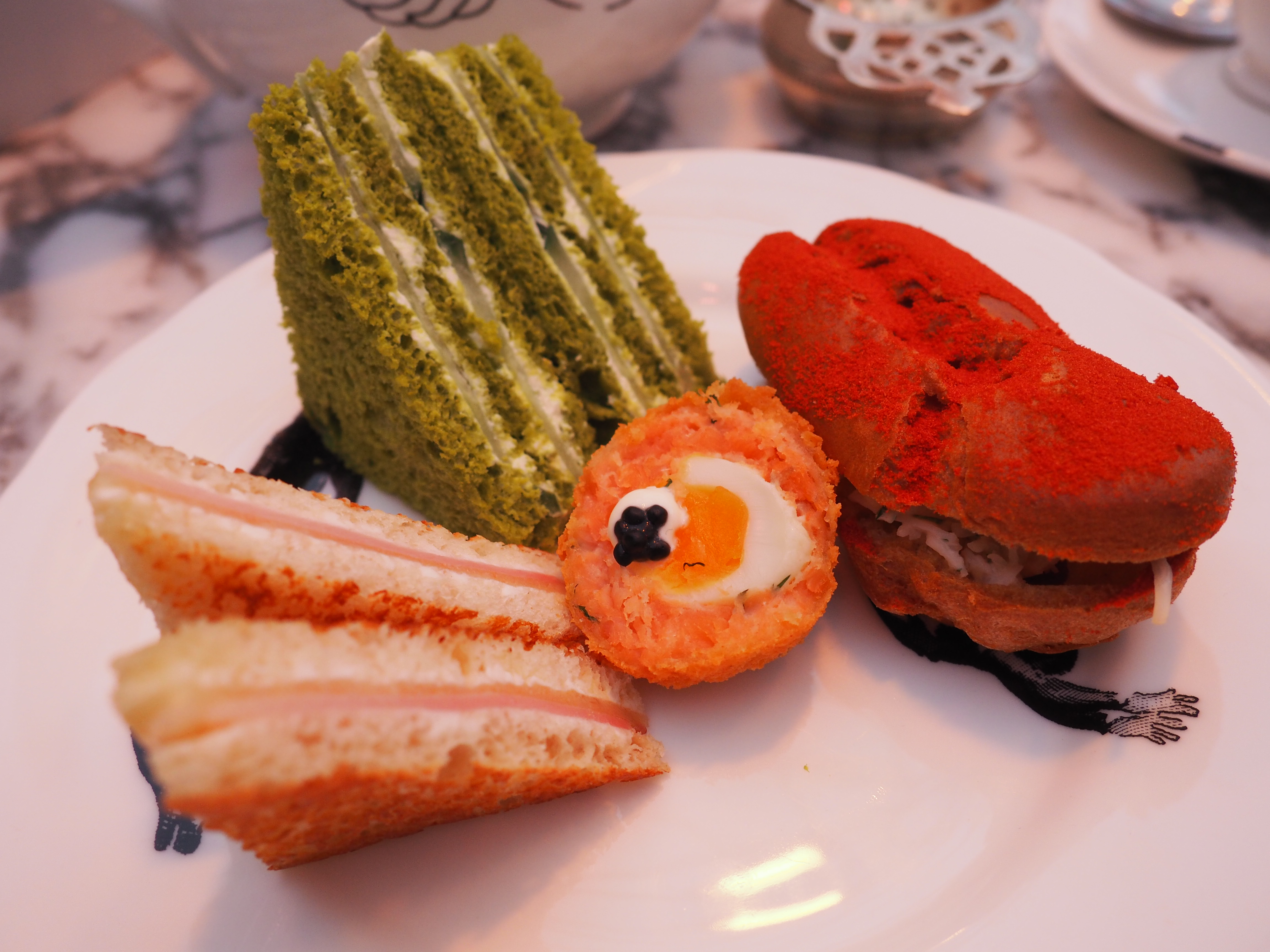 A Weird and Wonderful Mad Hatter's Afternoon Tea at the Sanderson