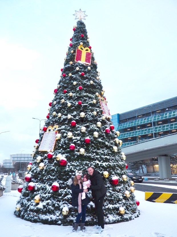 Prague Christmas markets with a baby