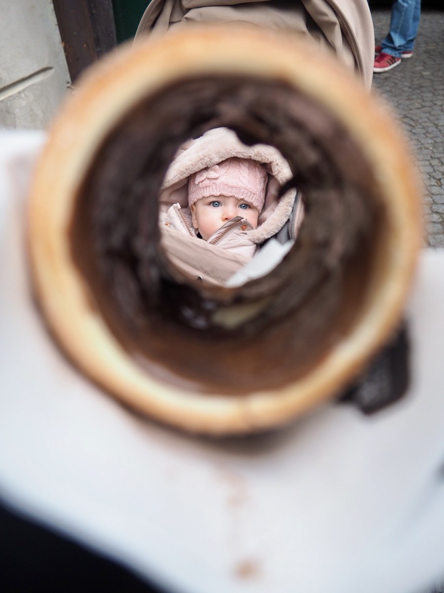 Prague Christmas markets with a baby