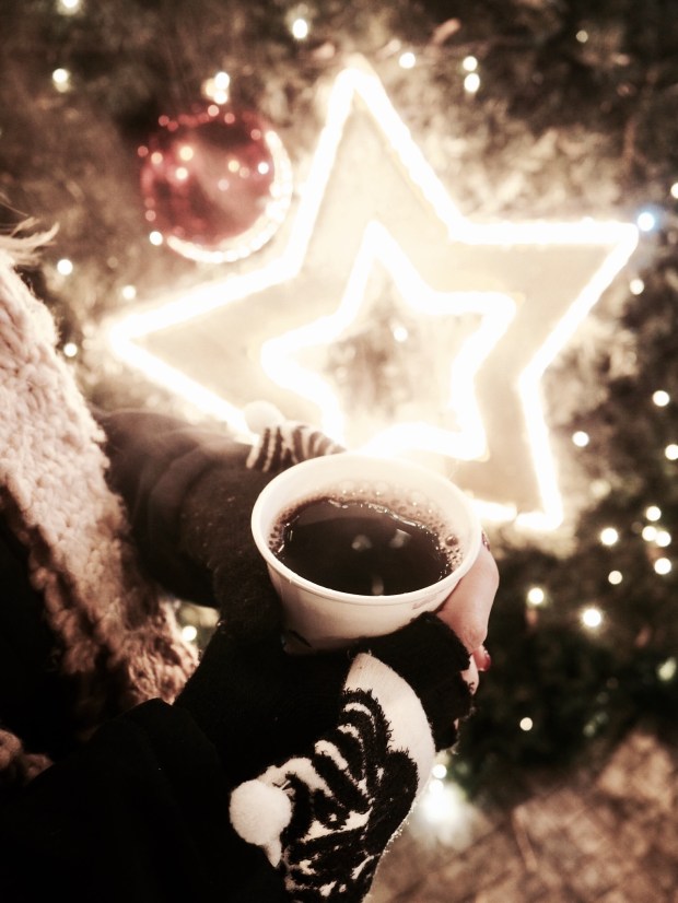 Prague Christmas markets with a baby