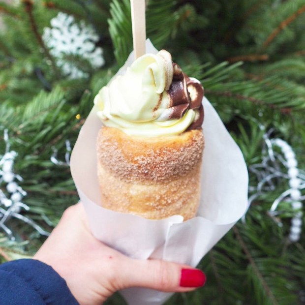 Prague Christmas markets with a baby